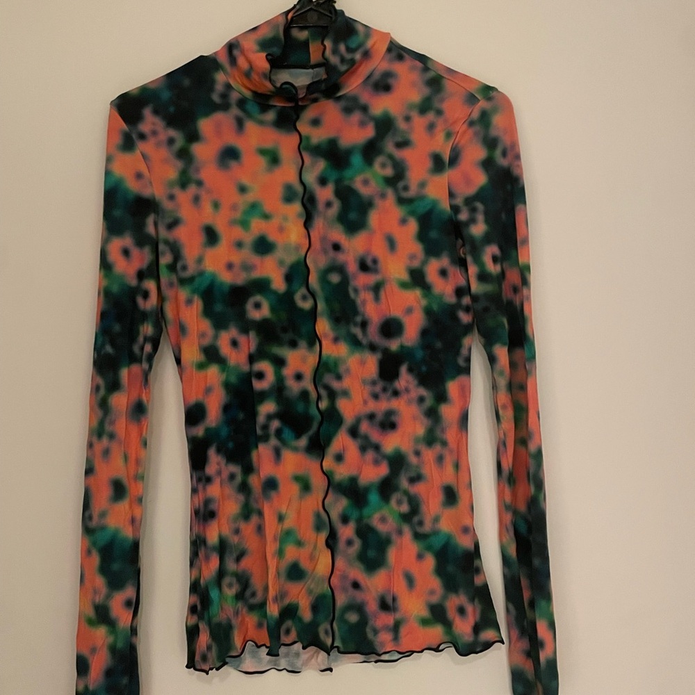 Floral Multicolor Women's Top